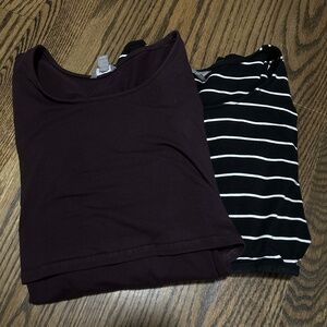 Thyme maternity nursing tops medium